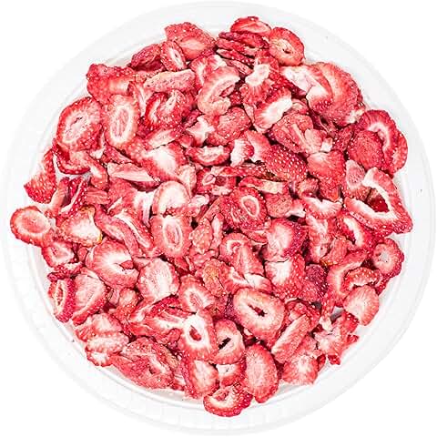 Freeze Dried Strawberry Treats for Small Pets and Cats
