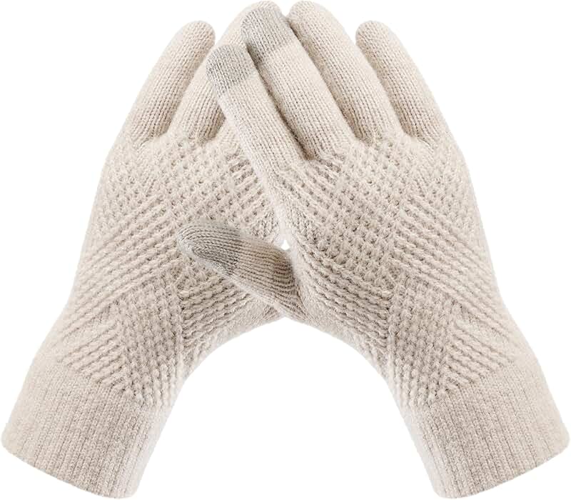 Warm Soft Fleece Winter Gloves for Women