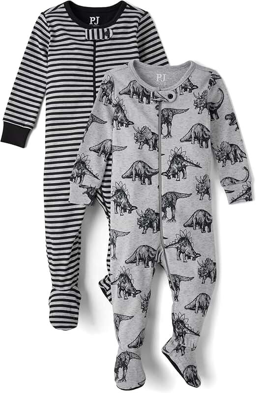 Baby and Toddler Boys Cotton Striped Pajama Set