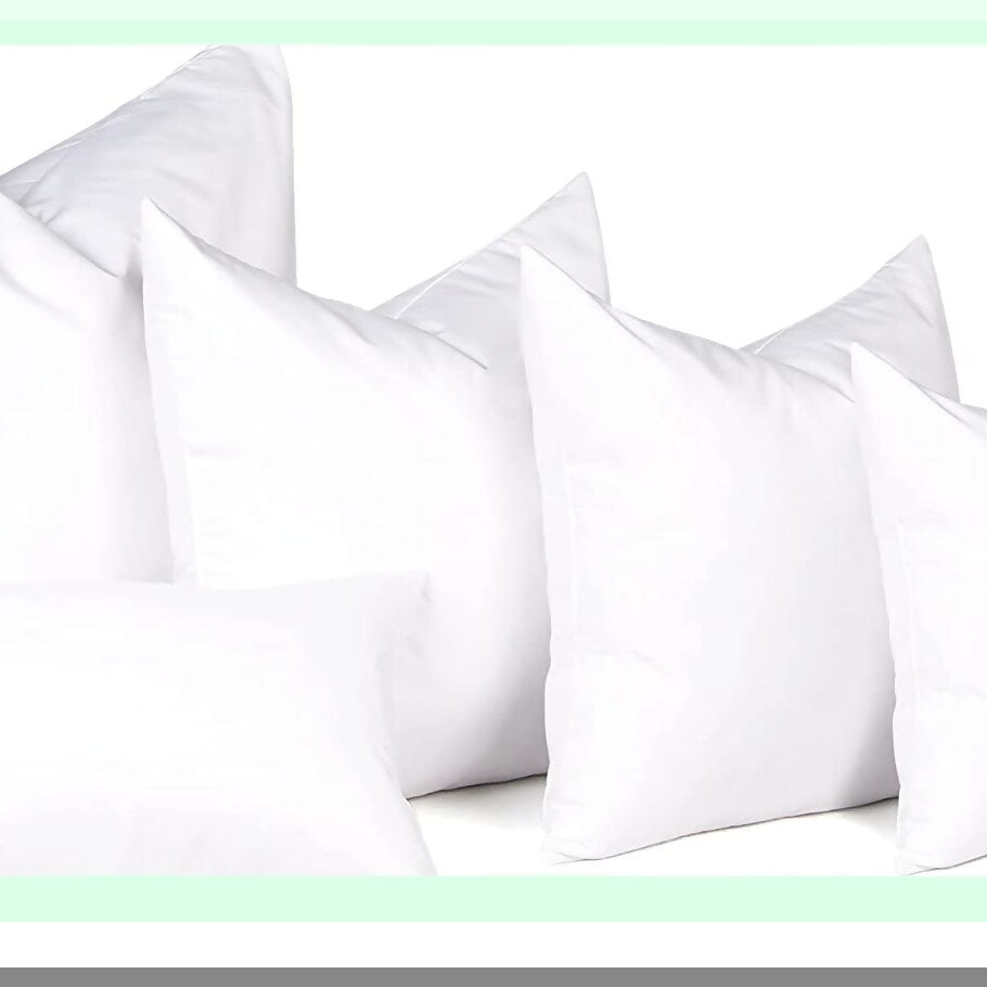 Luxury Plush Euro Pillow Insert - 30x30 Down Throw Cushion for Bed, Couch & Sofa Decor - Premium 1 Pack Square Pillow Insert for Home Décor