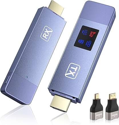 Wireless HDMI Extender Kit for 4K and 1080P Video Streaming