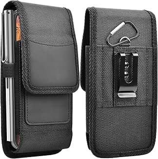 Phone Holster for Samsung Galaxy and iPhone with Belt Clip