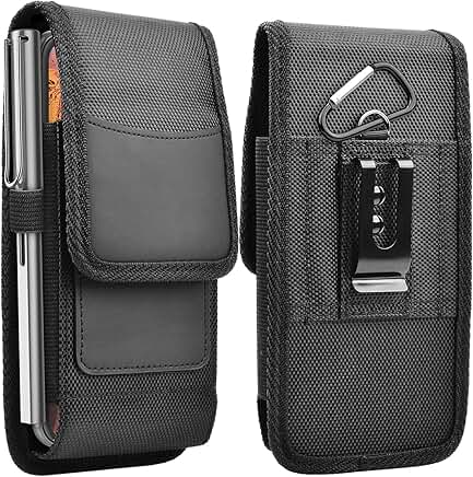 Phone Holster for Samsung Galaxy and iPhone with Belt Clip