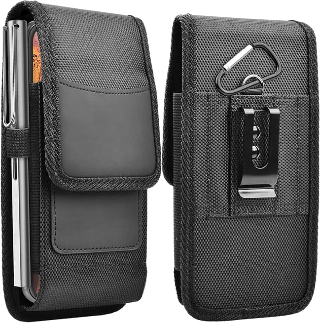 Phone Holster for Samsung Galaxy and iPhone with Belt Clip