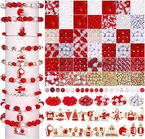 3000 Game Day Beads for Bracelets and Necklaces