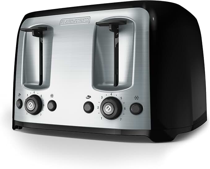 4-Slice Toaster with Wide Slots and Shade Control