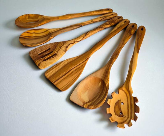 7-Piece Silicone Kitchen Utensil Set with Holder