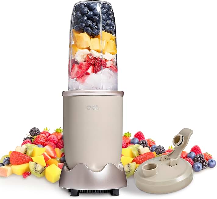 Personal Power Blender with 24oz Jar and Ice-Crushing Blades