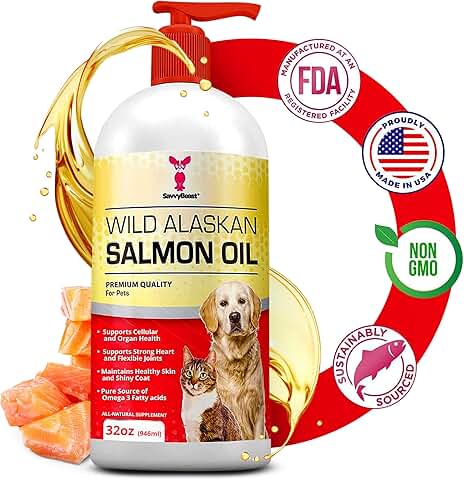 Wild Alaskan Salmon Oil for Pets, 32 oz