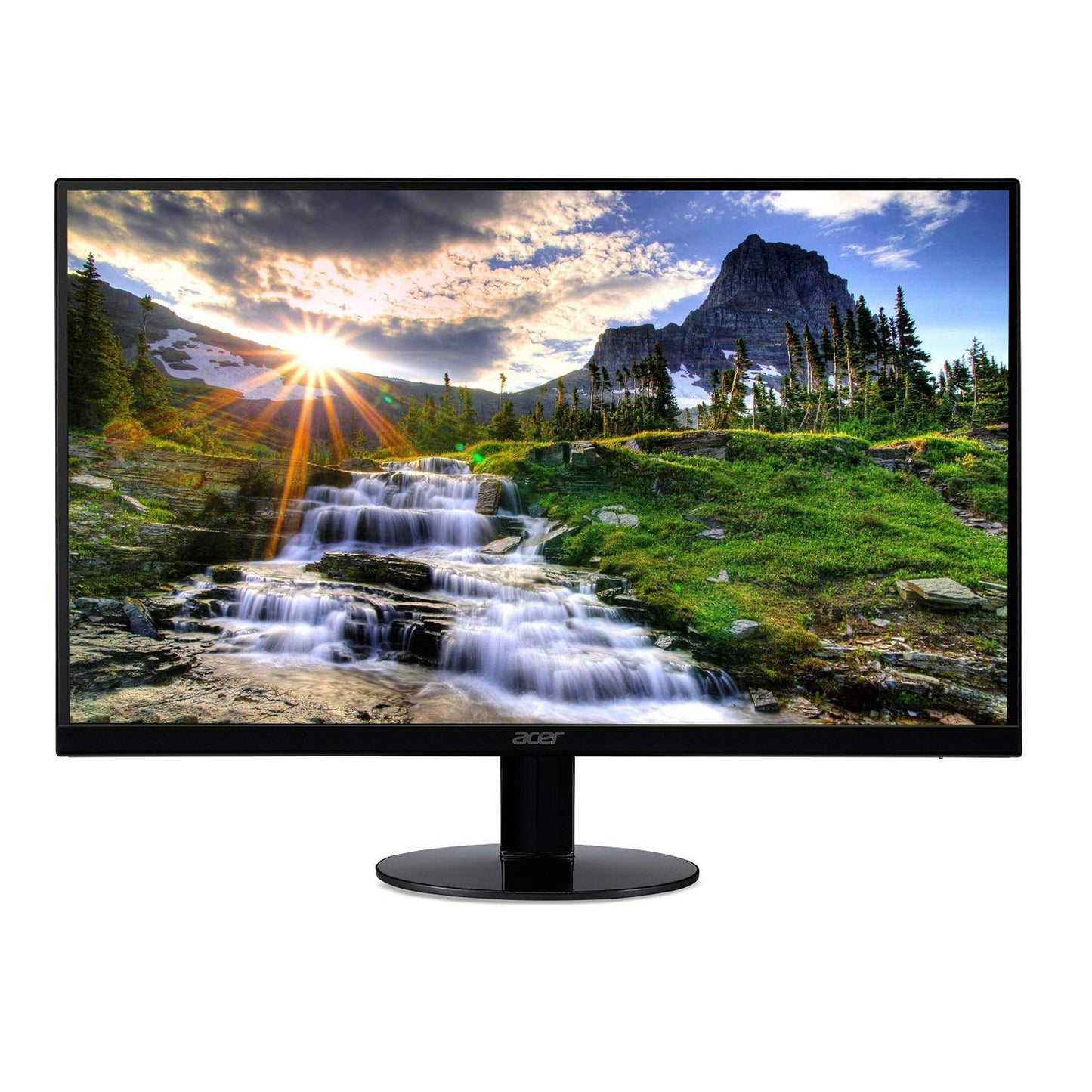 SB220Q bi 21.5 Inches Full HD (1920 x 1080) IPS Ultra-Thin Zero Frame Monitor (HDMI & VGA Port), Black