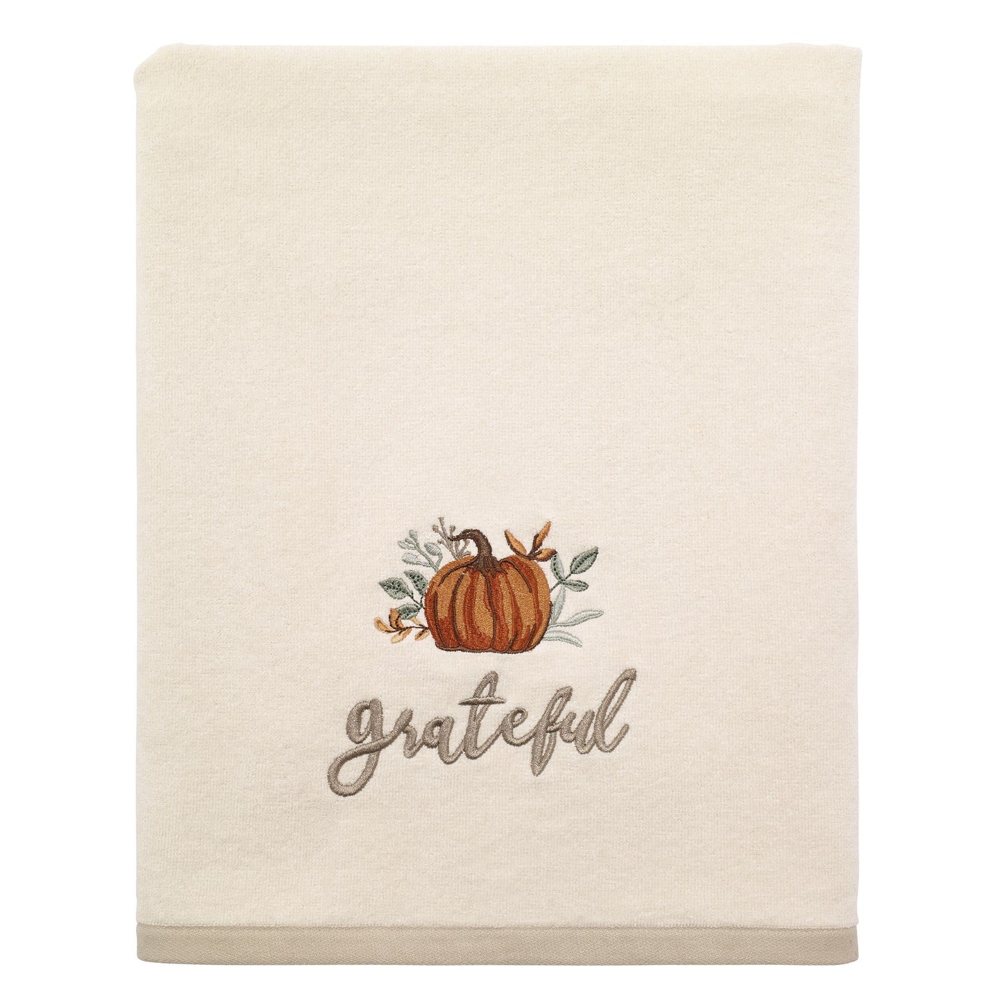 Grateful Patch  Bath Towel, Multicolor