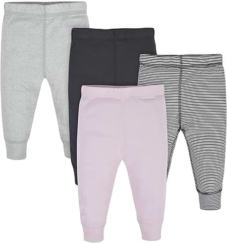 Baby Girls' Multi-Pack Active Pants Set