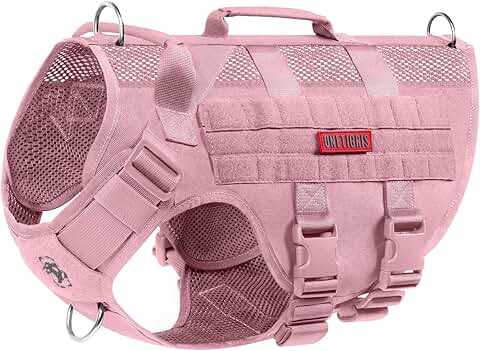 Tactical Dog Harness for Small Dogs with Handles