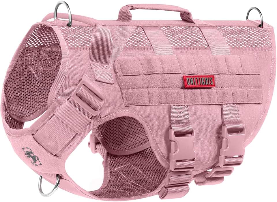 Tactical Dog Harness for Small Dogs with Handles
