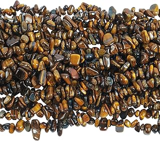 90-Inch Tiger's Eye Crystal Bead Strand for Jewelry