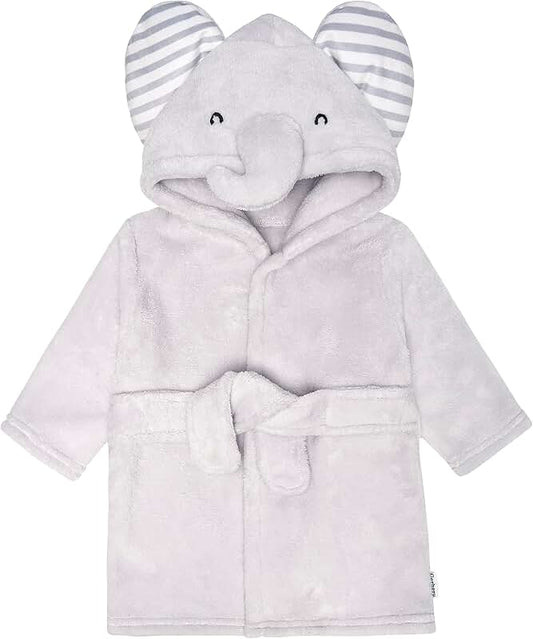 Soft Hooded Baby Animal Bathrobe