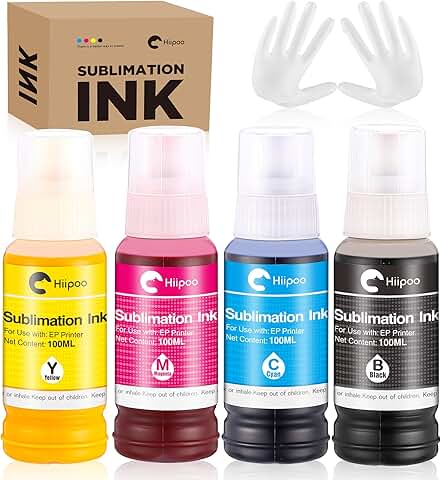 Refilled Sublimation Ink for Inkjet Printers and Transfers