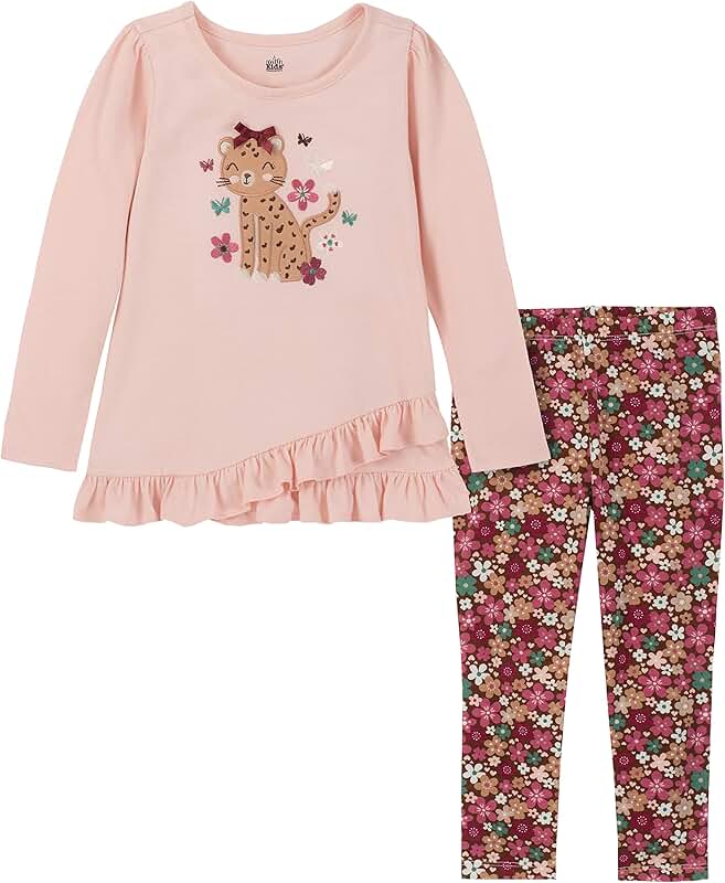 Baby Girls' Two-Piece Legging Set