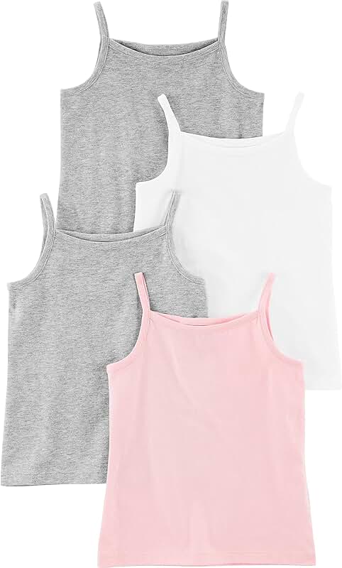 Girls' and Toddlers' Tank Tops Pack of 4