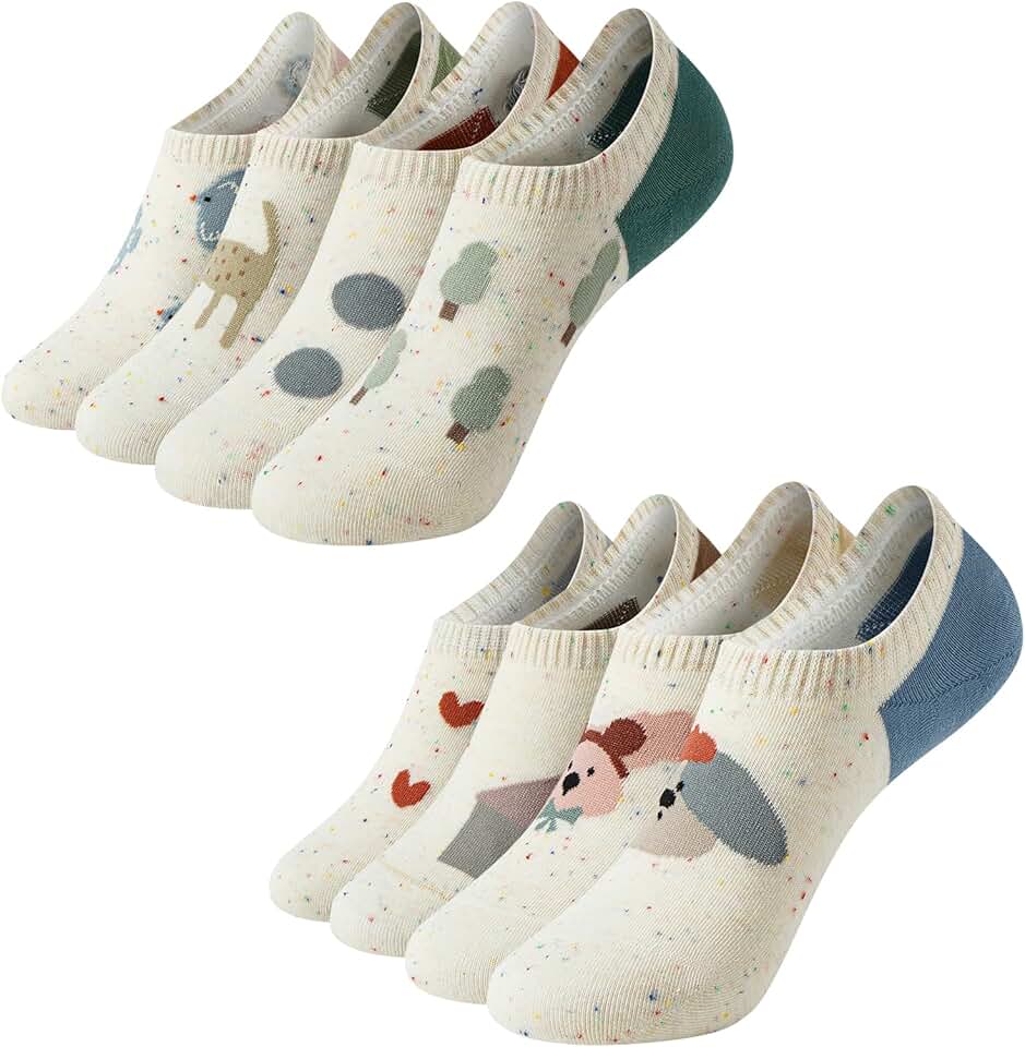 Cute Cotton Ankle Socks for Women