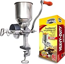 Manual Cast Iron Grain and Pepper Grinder
