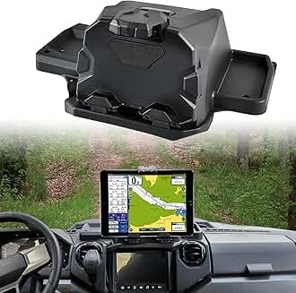 Adjustable Tablet and Phone Holder for Polaris Ranger
