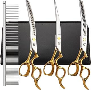 Dog Grooming Scissors with Safety Tips