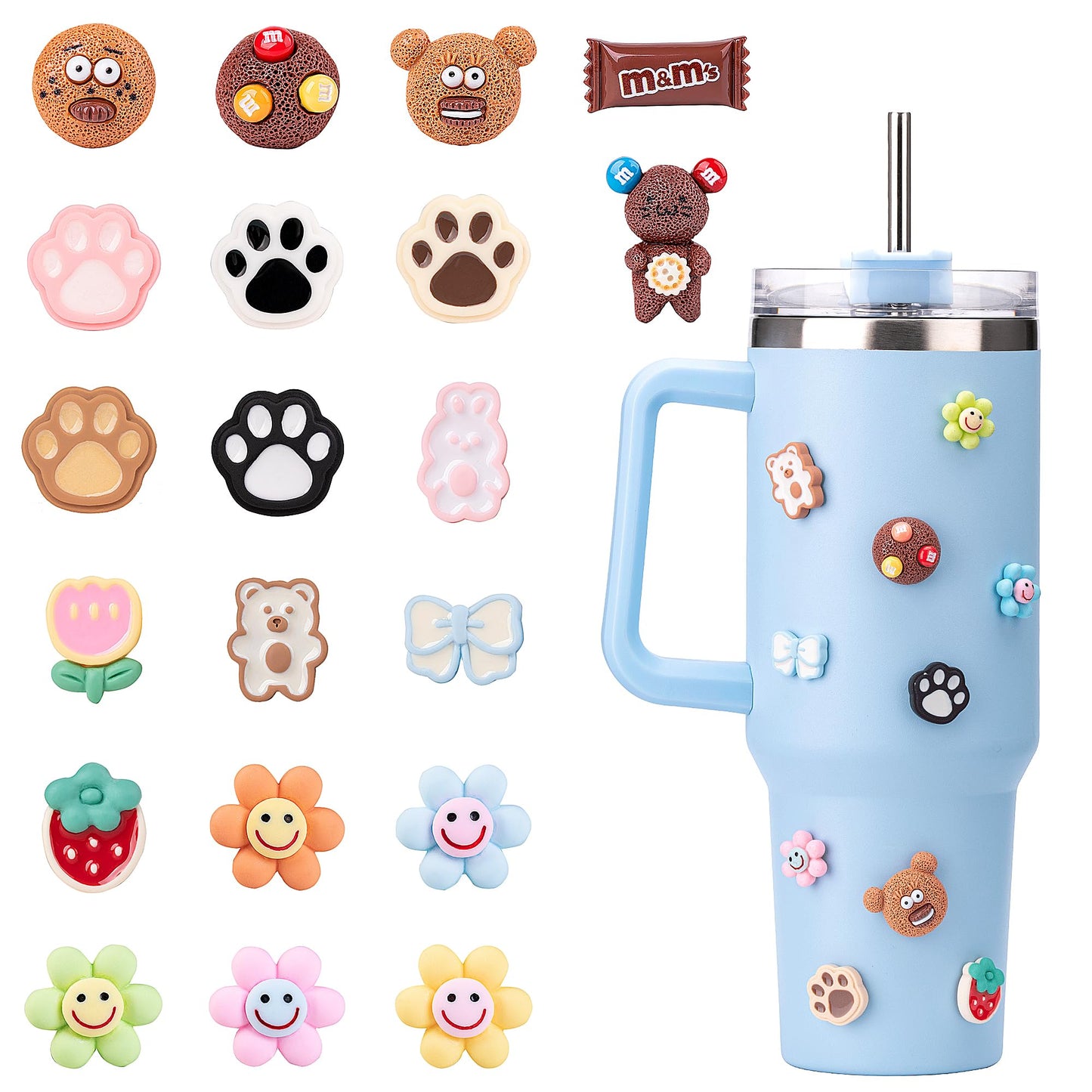 3D Stickers for Kids Water Bottle and More