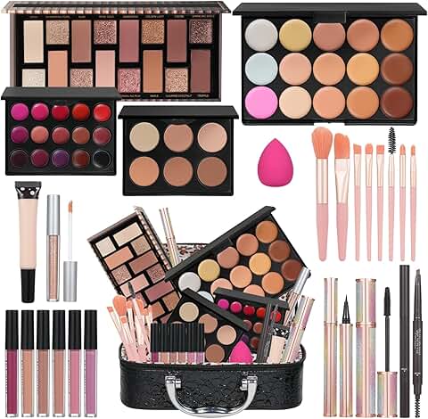Complete makeup kit for girls and women