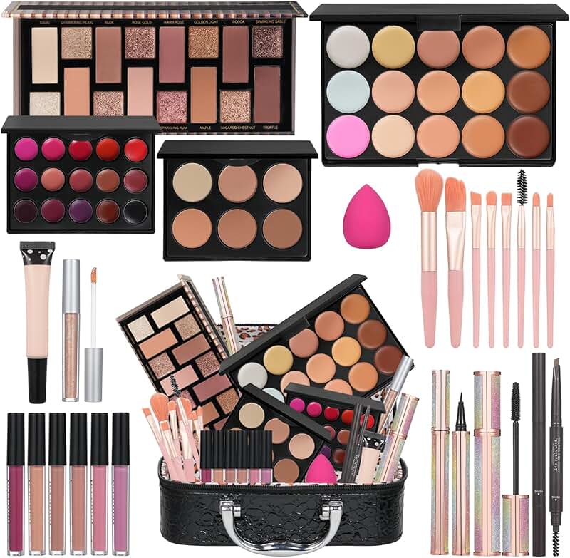 Complete makeup kit for girls and women