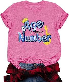 Cute Women's Short Sleeve Birthday T-Shirt
