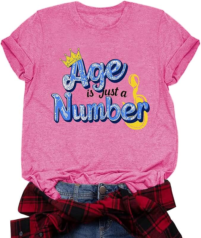 Cute Women's Short Sleeve Birthday T-Shirt