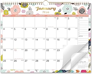 2026 Wall Calendar with Large Monthly Blocks