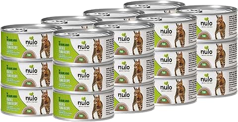 Duck and Tuna Cat Food Pate, 5.5 oz, 24-pack