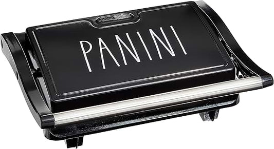 2-Slice Panini Maker with Non-Stick Surface