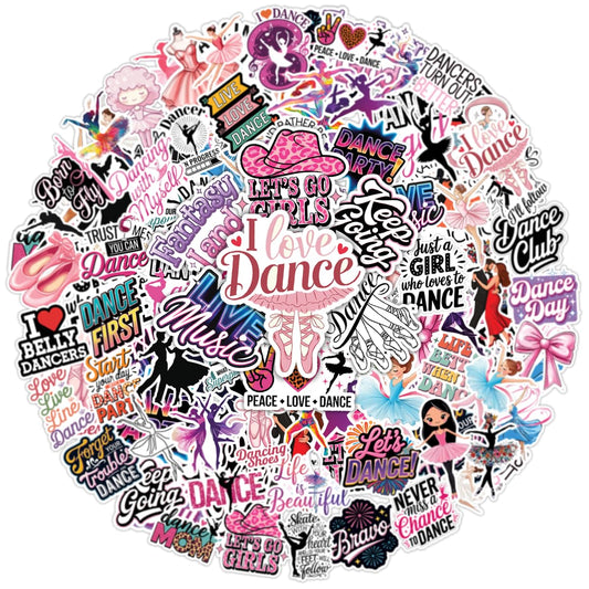 Dance Stickers for Teens and Kids