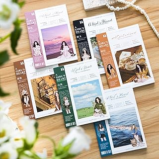 60pcs Literary Girl Scrapbook Stickers for Crafts