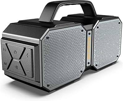Portable Waterproof Bluetooth Speaker with 60W Power