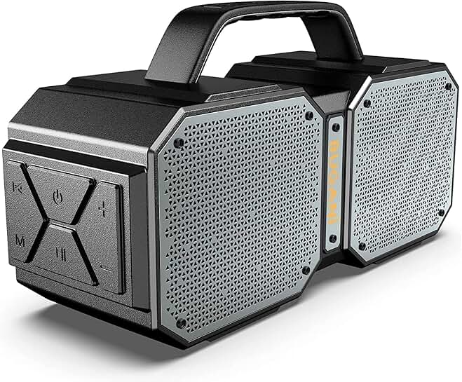 Portable Waterproof Bluetooth Speaker with 60W Power