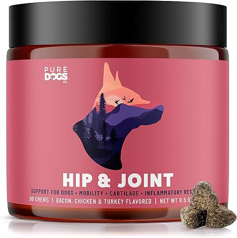 Dog Hip & Joint Chews with Glucosamine and Mussel