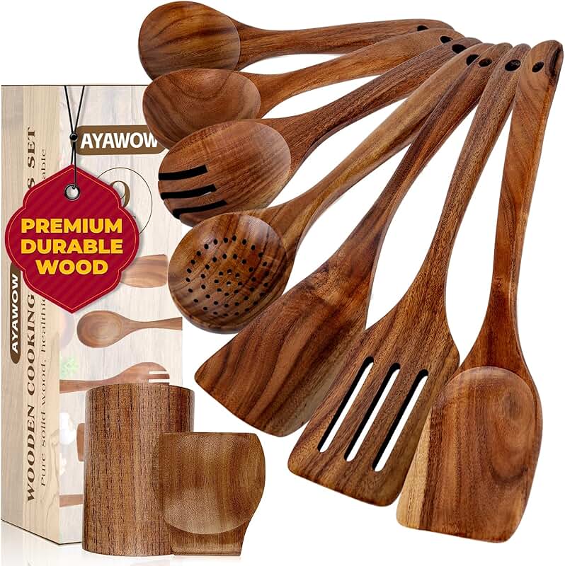 16-Piece Silicone Cooking Utensil Set with Measuring Cups