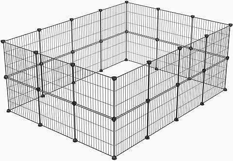 Small Animal Playpen with 28 Panels