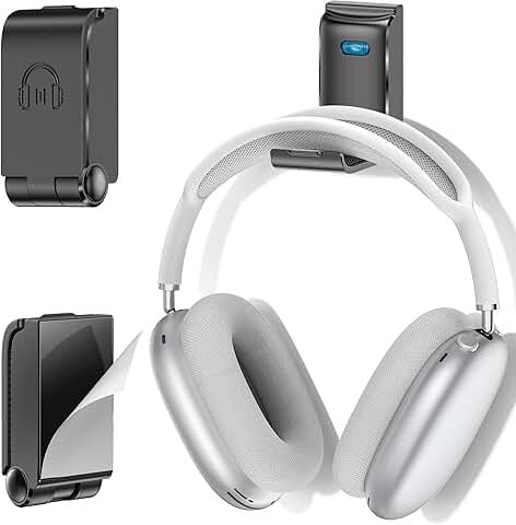 Wall Mount Headphone Stand and Holder