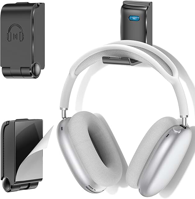 Wall Mount Headphone Stand and Holder