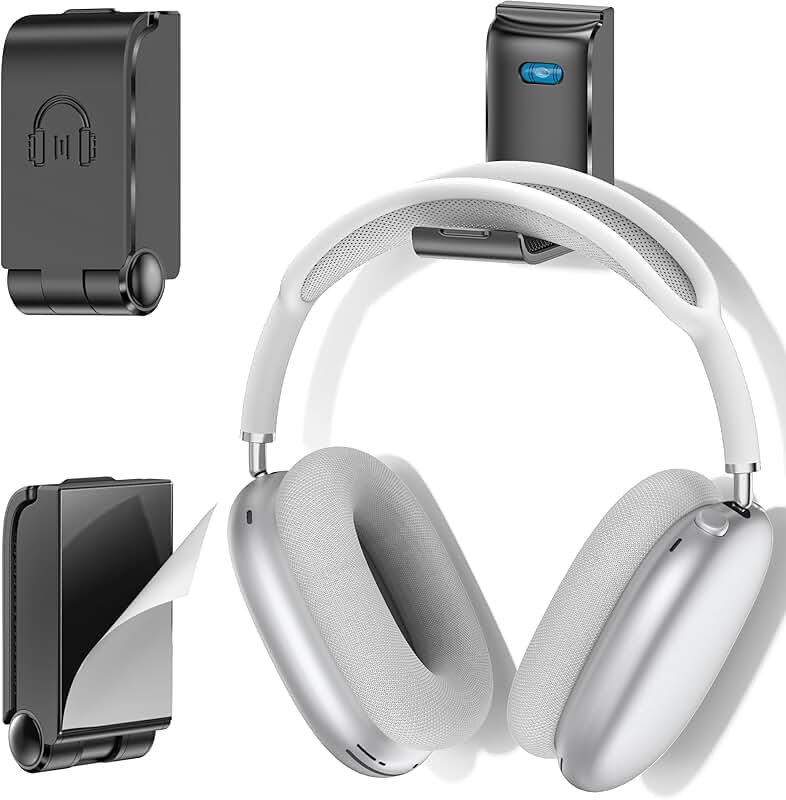 Wall Mount Headphone Stand and Holder