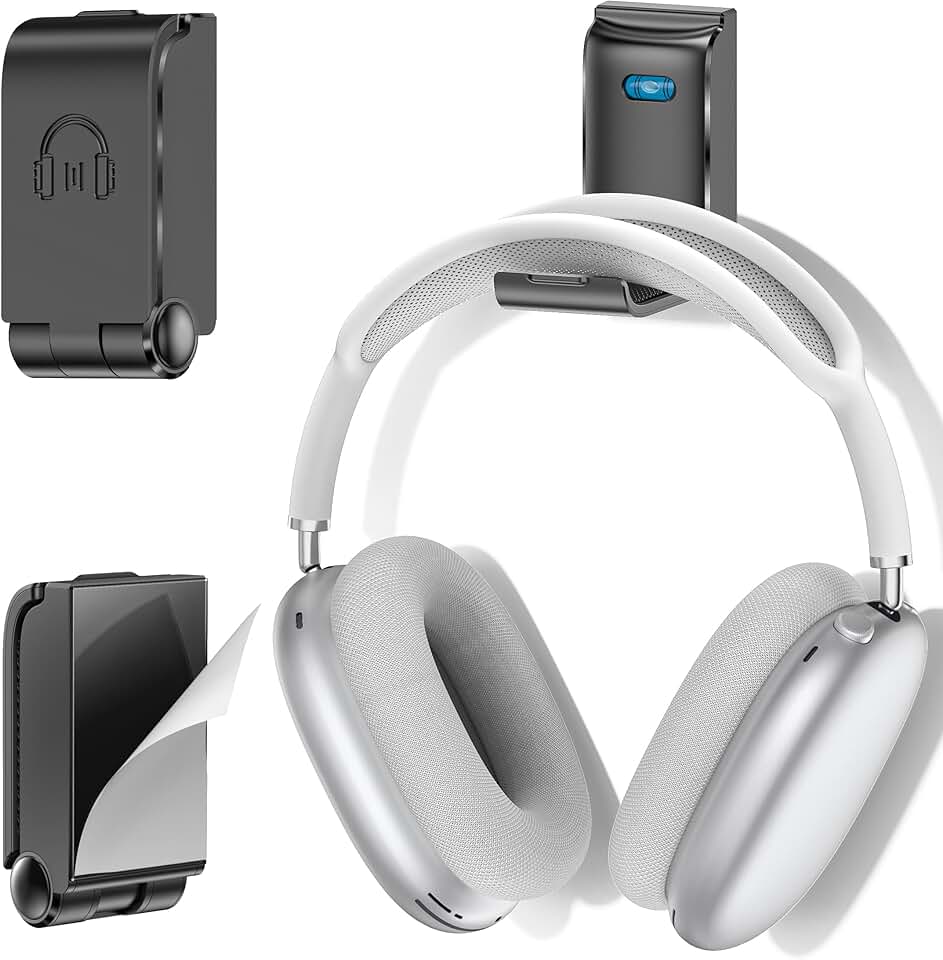 Wall Mount Headphone Stand and Holder