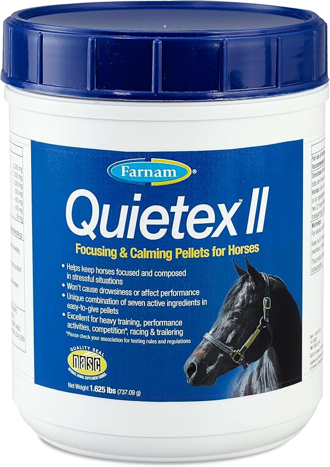 Horse Calming Supplement for Nervous Behavior, 26 Days