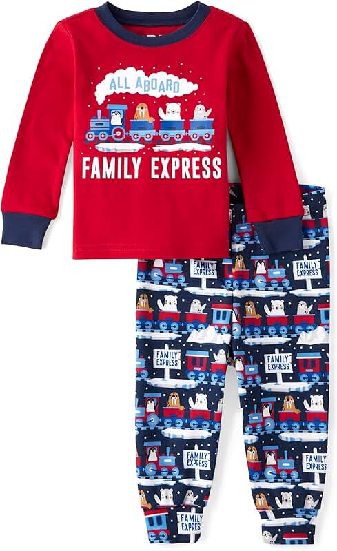Baby Boy Toddler Long Sleeve Pajama Set