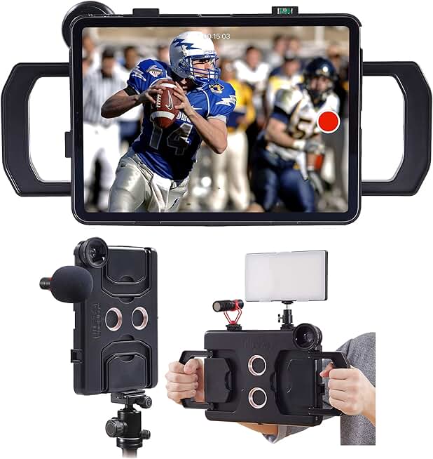 Multimedia Rig Case for iPad Pro 12.9" and Accessories