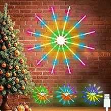 RGB Color Changing Snowflake Wall Light, 24" Indoor Decor